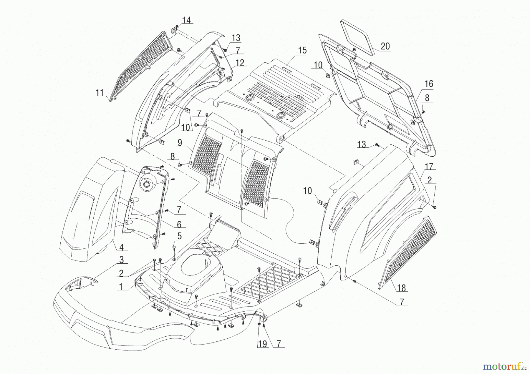  Solo by AL-KO Gartentechnik Aufsitzmäher RIDER R7-62.5  01/2016 Seite 15