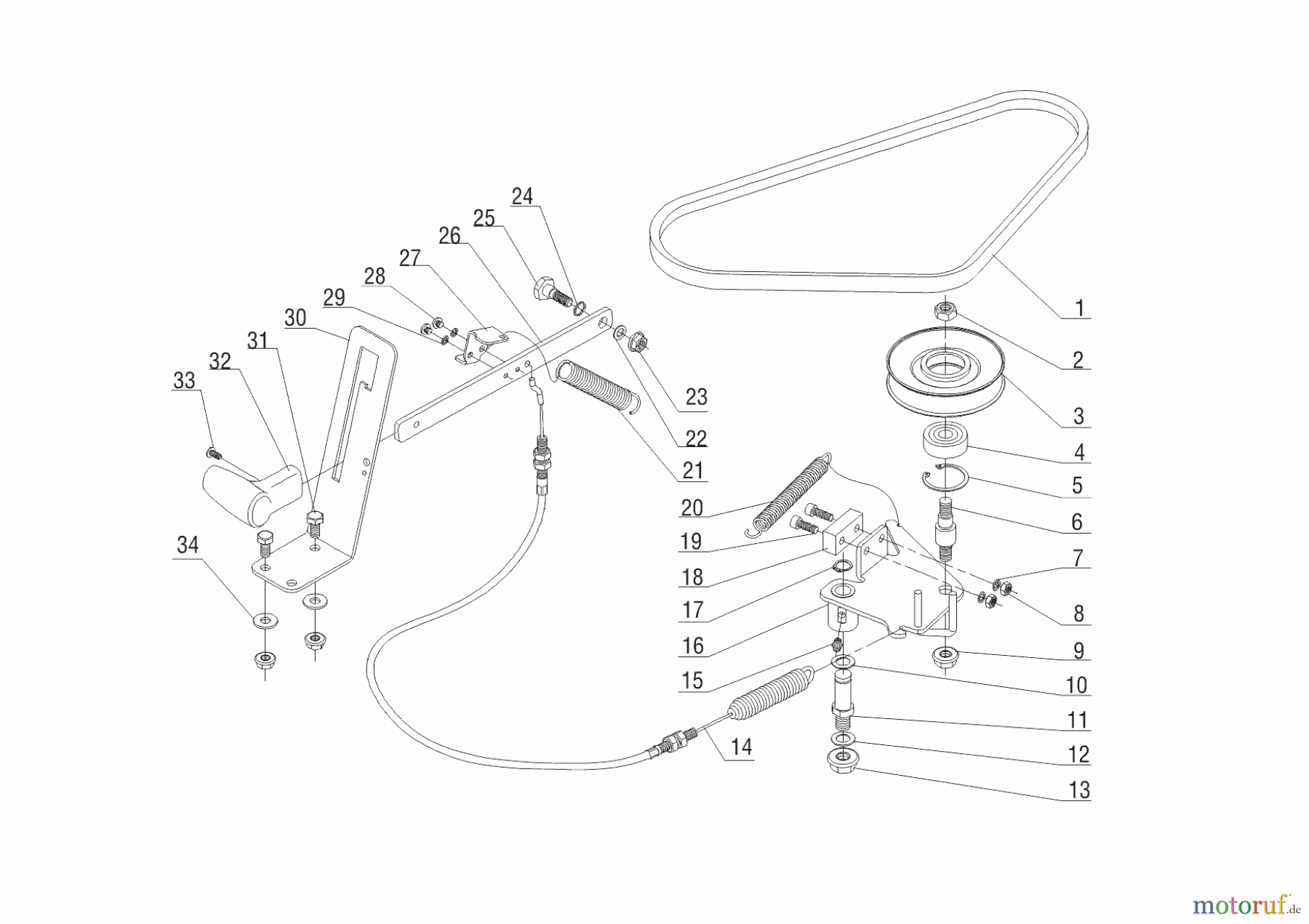  Solo by AL-KO Gartentechnik Aufsitzmäher RIDER R7-62.5  01/2016 Seite 5