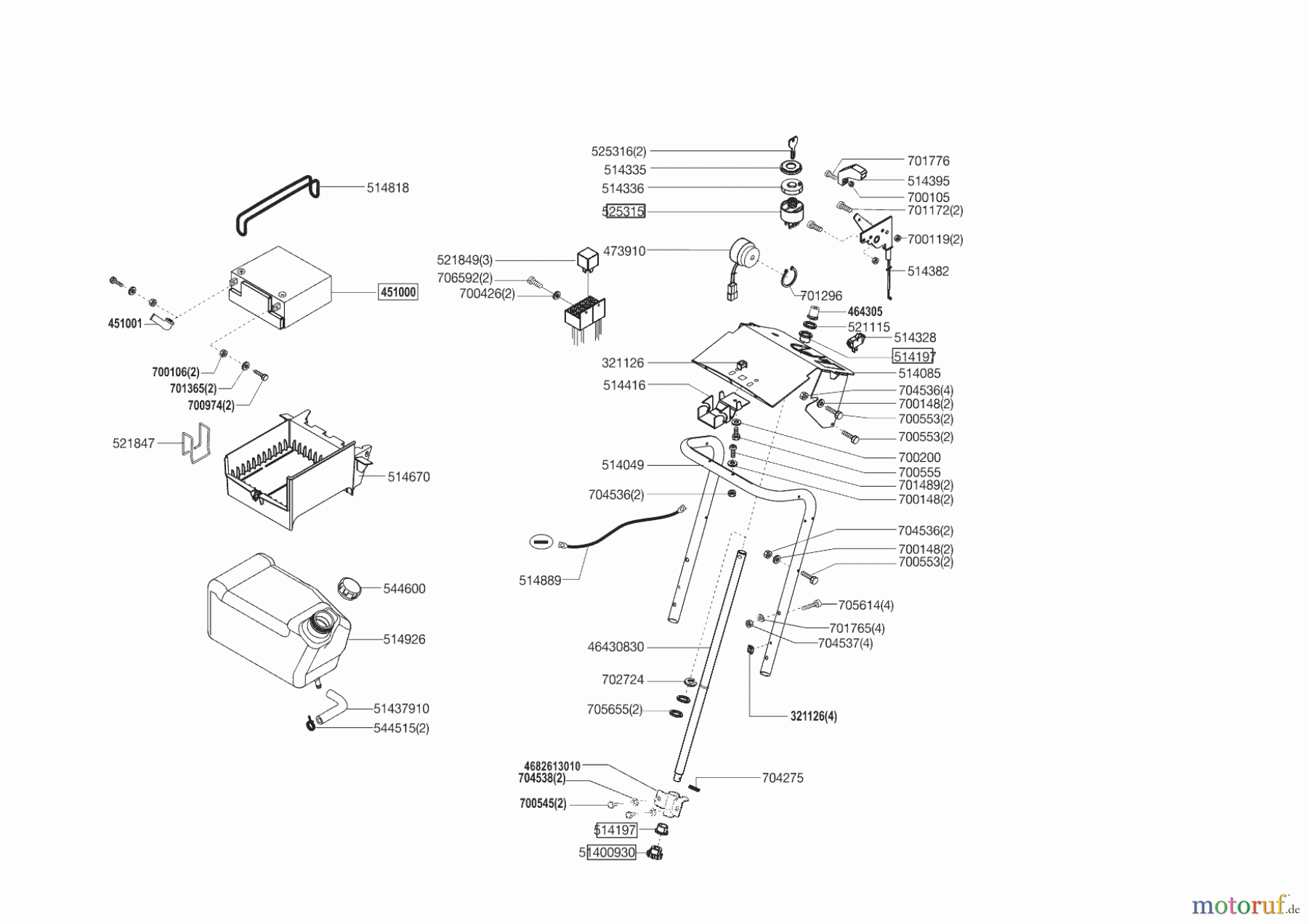  AL-KO Gartentechnik Rasentraktor T13-92 HD PRO HVC  03/2016 - 09/2016 Seite 8