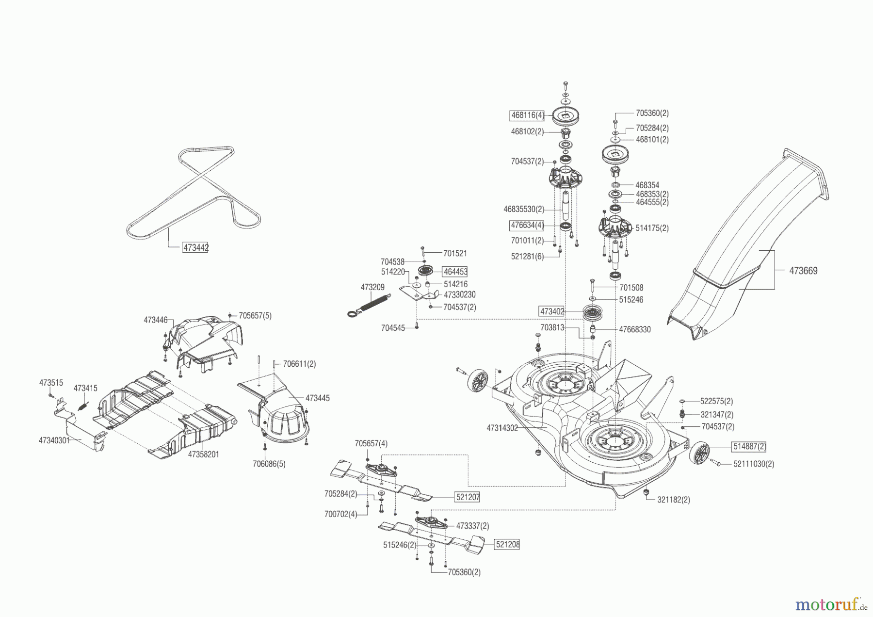  Solo by AL-KO Gartentechnik Rasentraktor T 16-105.5 HD V2  ab 03/2016 Seite 6