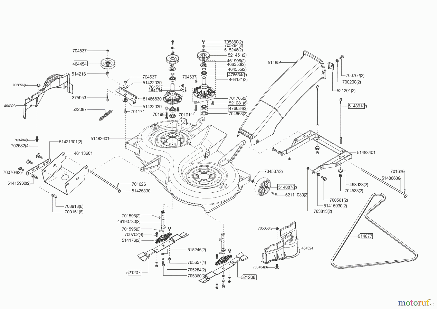  AL-KO Gartentechnik Rasentraktor T16-102 HD EDITION  ab 09/2016 Seite 5