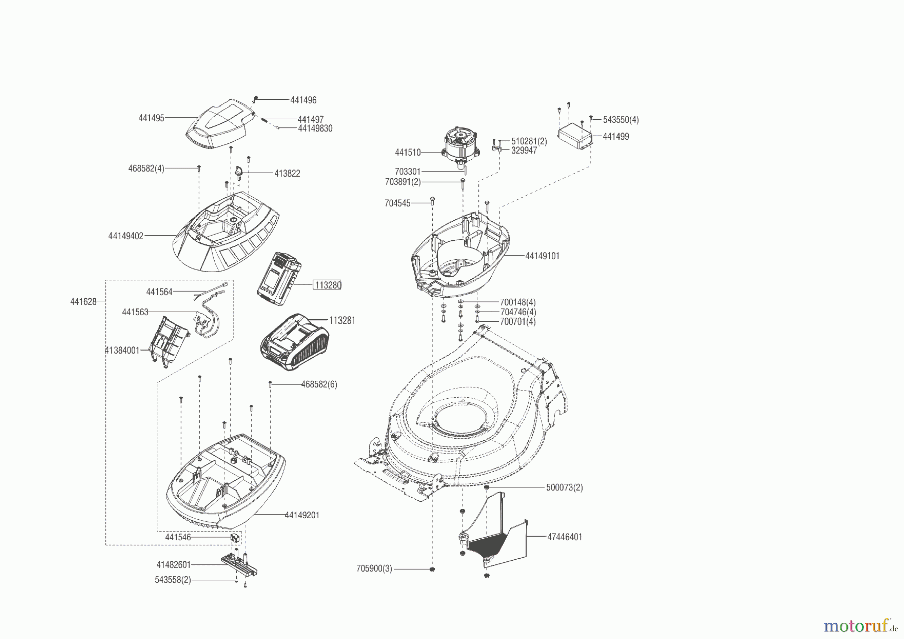  AL-KO Gartentechnik Akkurasenmäher 46.5 LI SP MOWEO   ab 03/2018 Seite 2