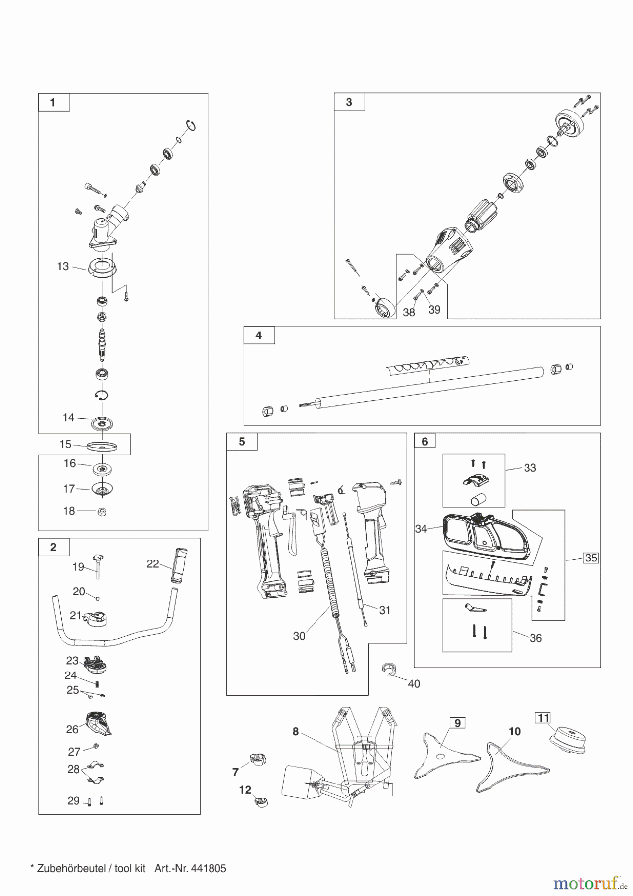  Solo by AL-KO Gartentechnik Motorsensen 132  05/2018 Seite 1