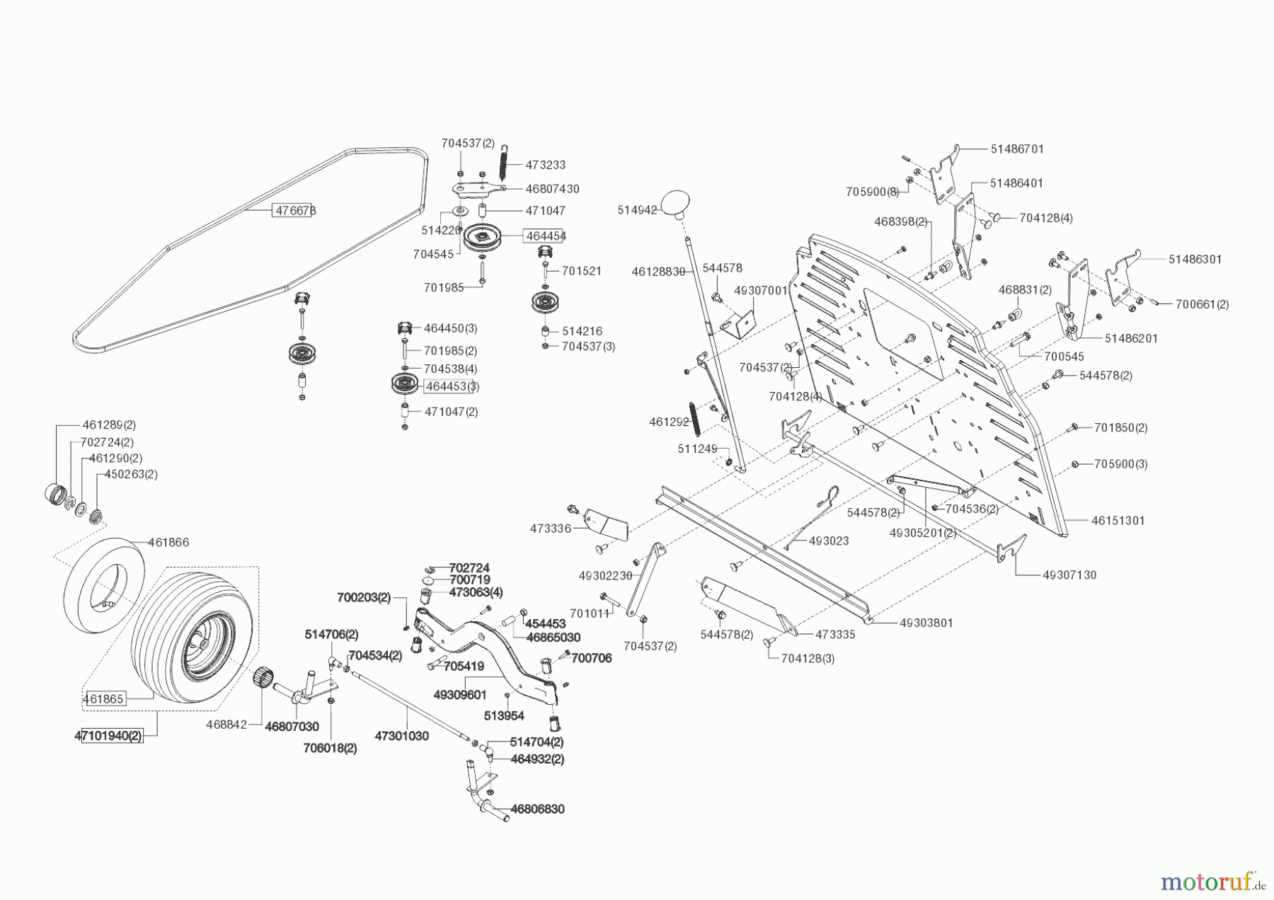  AL-KO Gartentechnik Rasentraktor T16-102 HD V2 PRO HVC  ab 04/2020 Seite 3