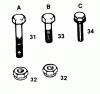 Husqvarna YT 120 (954000061) - Yard Tractor (1990-01 & After) Spareparts Transaxle And Rear Wheel (Part 2)