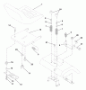 Husqvarna YTH 180 (954001172A) - Yard Tractor (1994-07 & After) Spareparts Seat Assembly