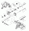 Husqvarna YTH 190 (954001972A) - Yard Tractor (1995-03 & After) Spareparts Hydro-Gear Transaxle