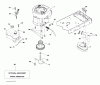 Husqvarna YTH 2042 (96043012102) - Yard Tractor (2011-06 & After) Spareparts ENGINE