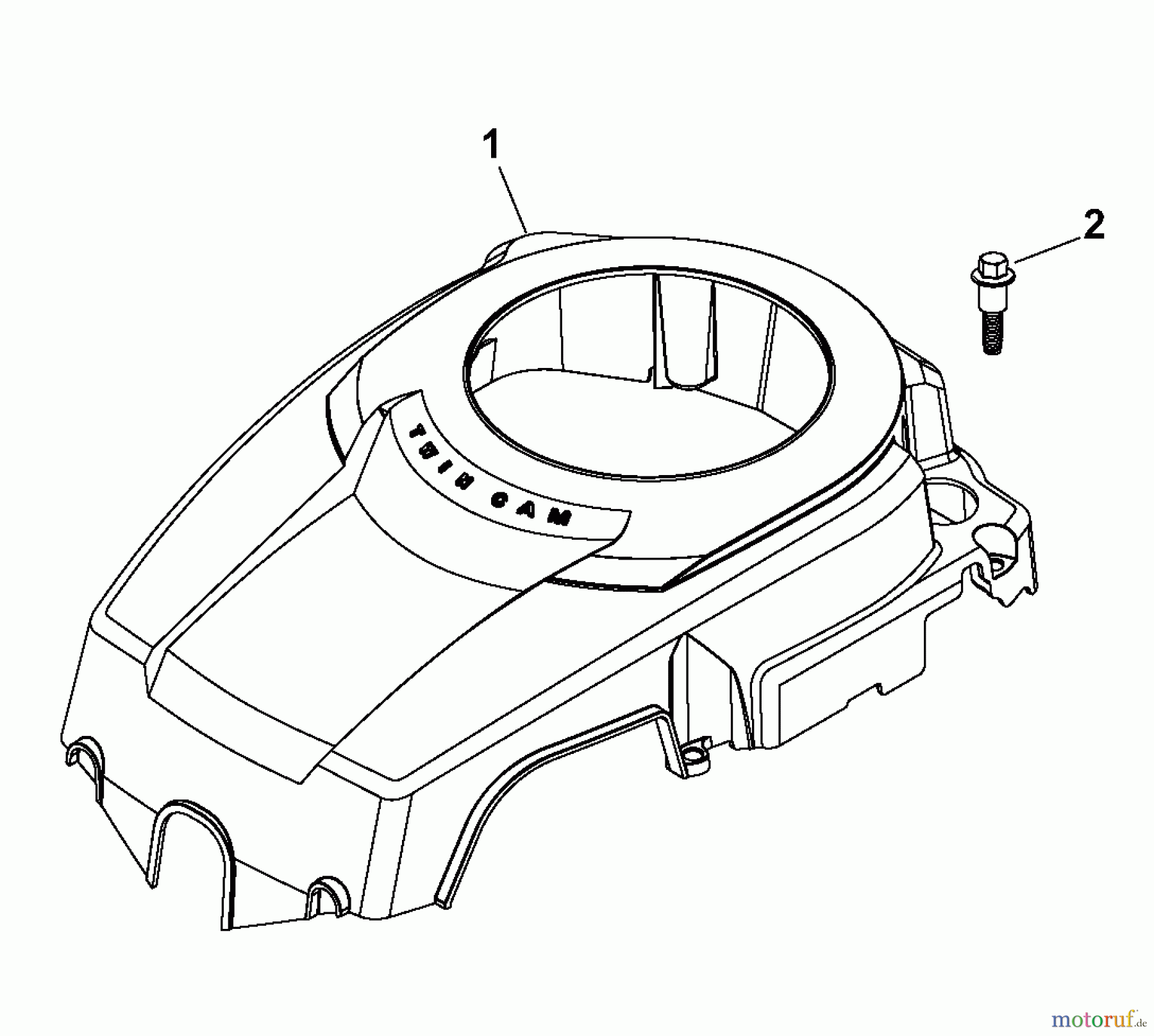  Husqvarna Rasen und Garten Traktoren YTH 20F42T (960430005) (917.279240) - Husqvarna Yard Tractor (2006-05 & After) (Sears Craftsman) Blower Housing & Baffles