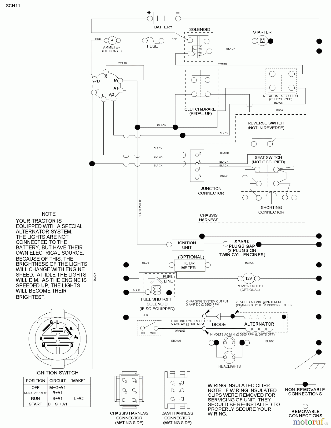  Husqvarna Rasen und Garten Traktoren YTH 22V46 (96043016100) - Husqvarna Yard Tractor (2012-09 & After) SCHEMATIC