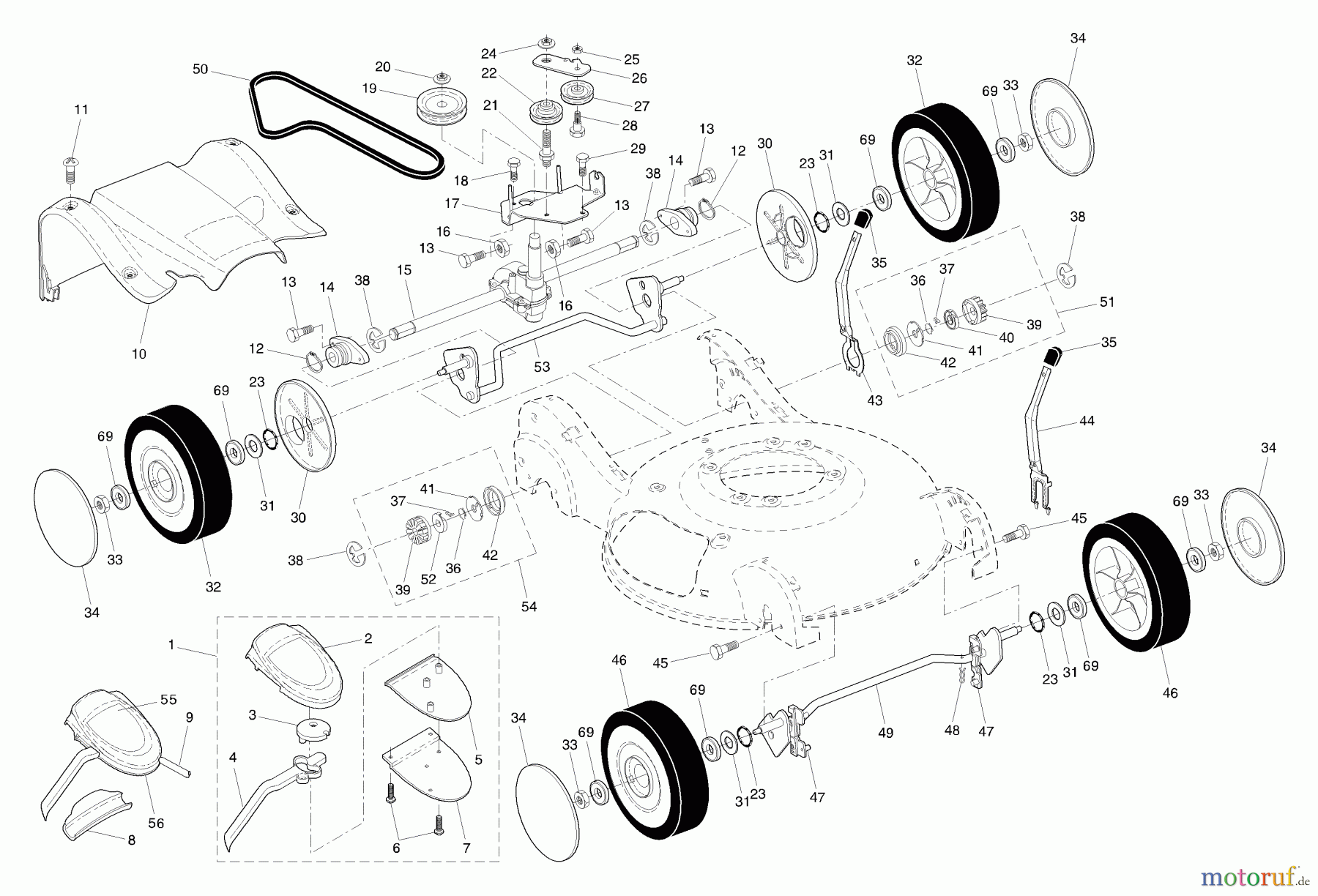 Husqvarna r152sv карбюратор схема