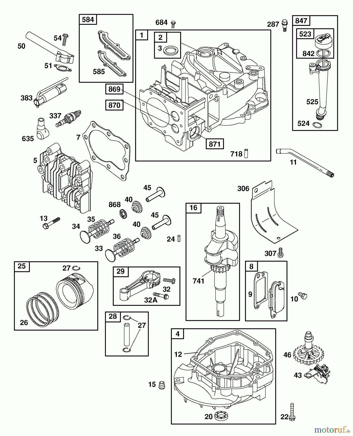 Briggs And Stratton Engine 60100 Series