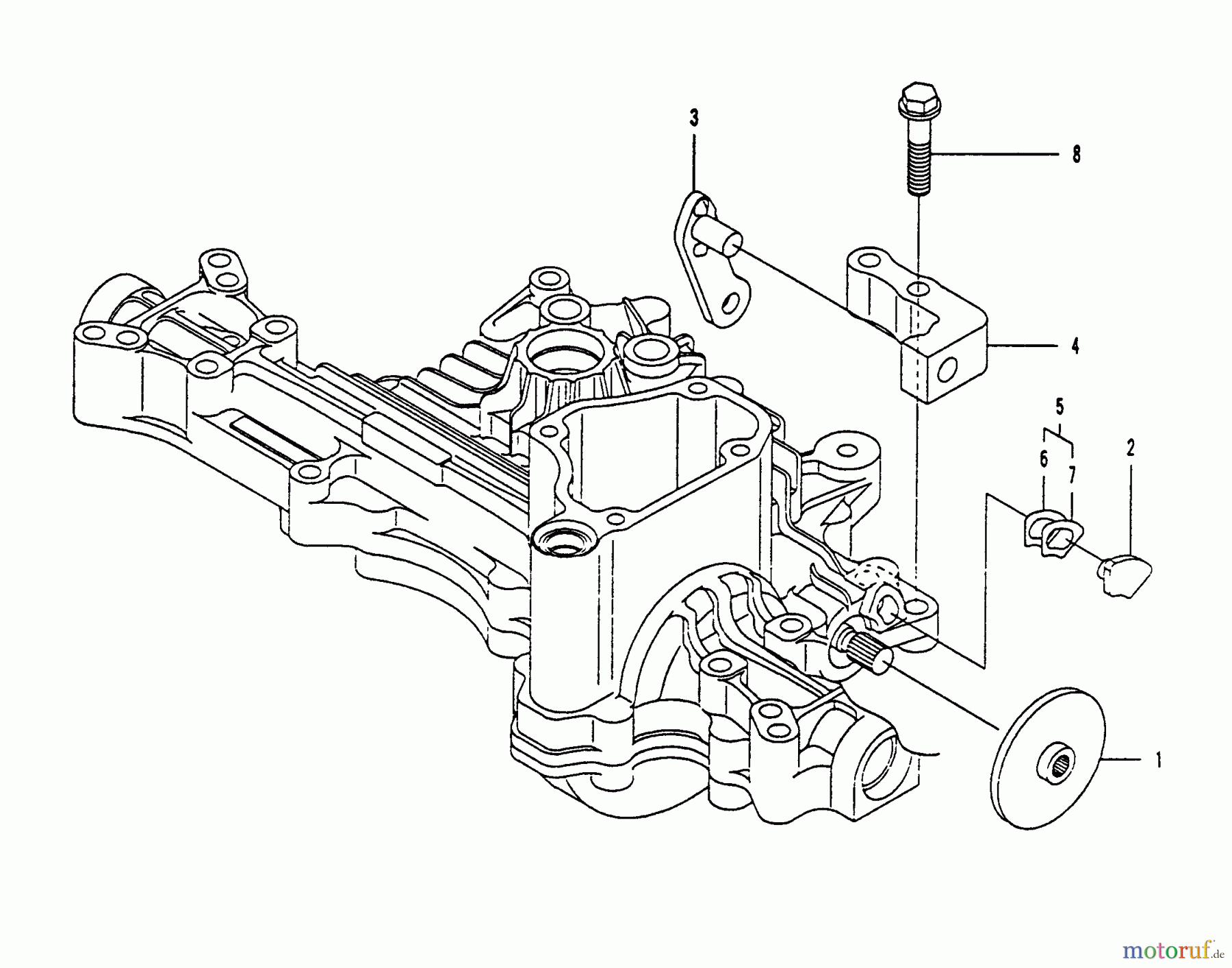  Husqvarna Motoren K 55J - Tuff Torq Transmission Brake Assy.