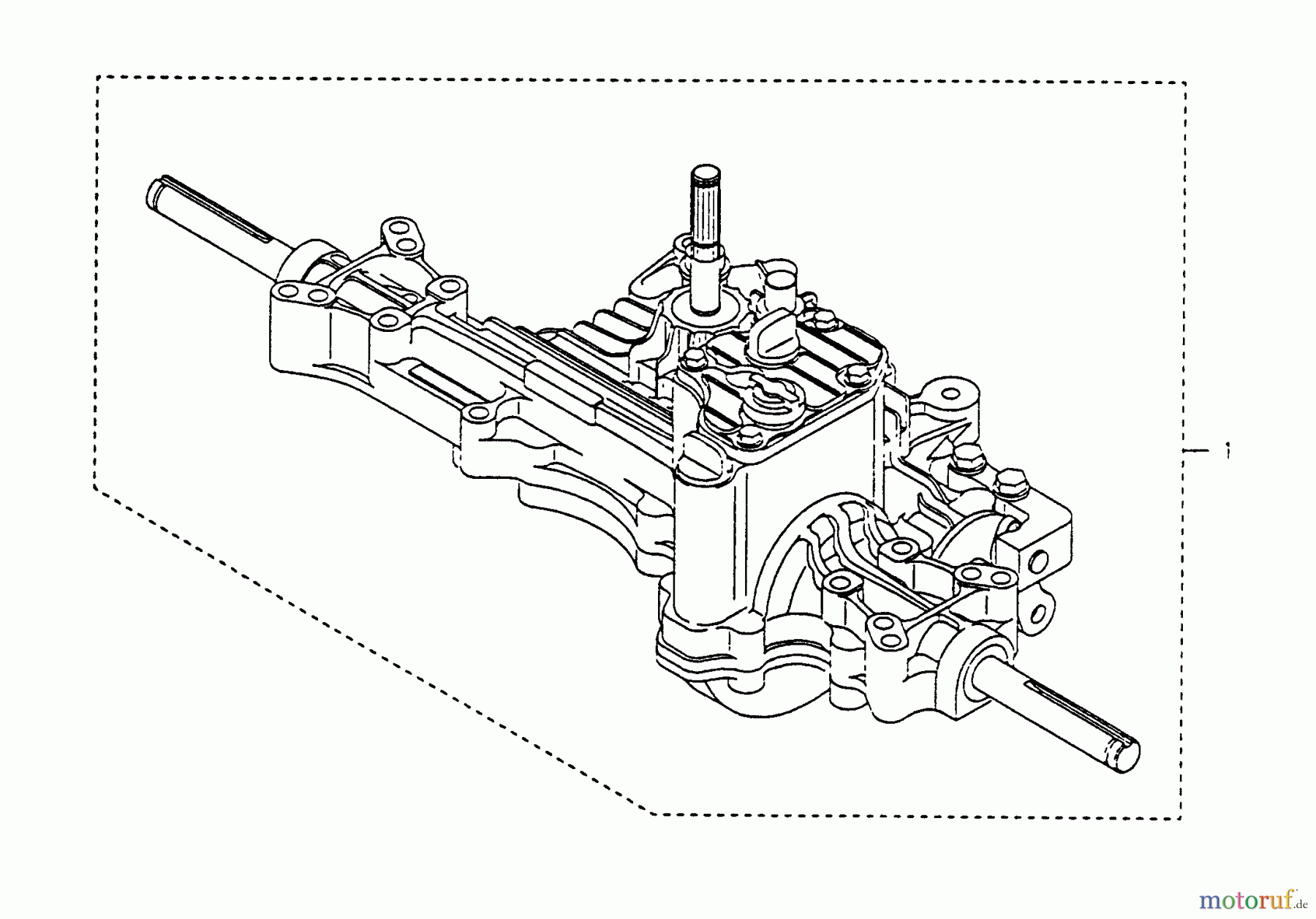  Husqvarna Motoren K 55J - Tuff Torq Transmission Transaxle Kit Assy.