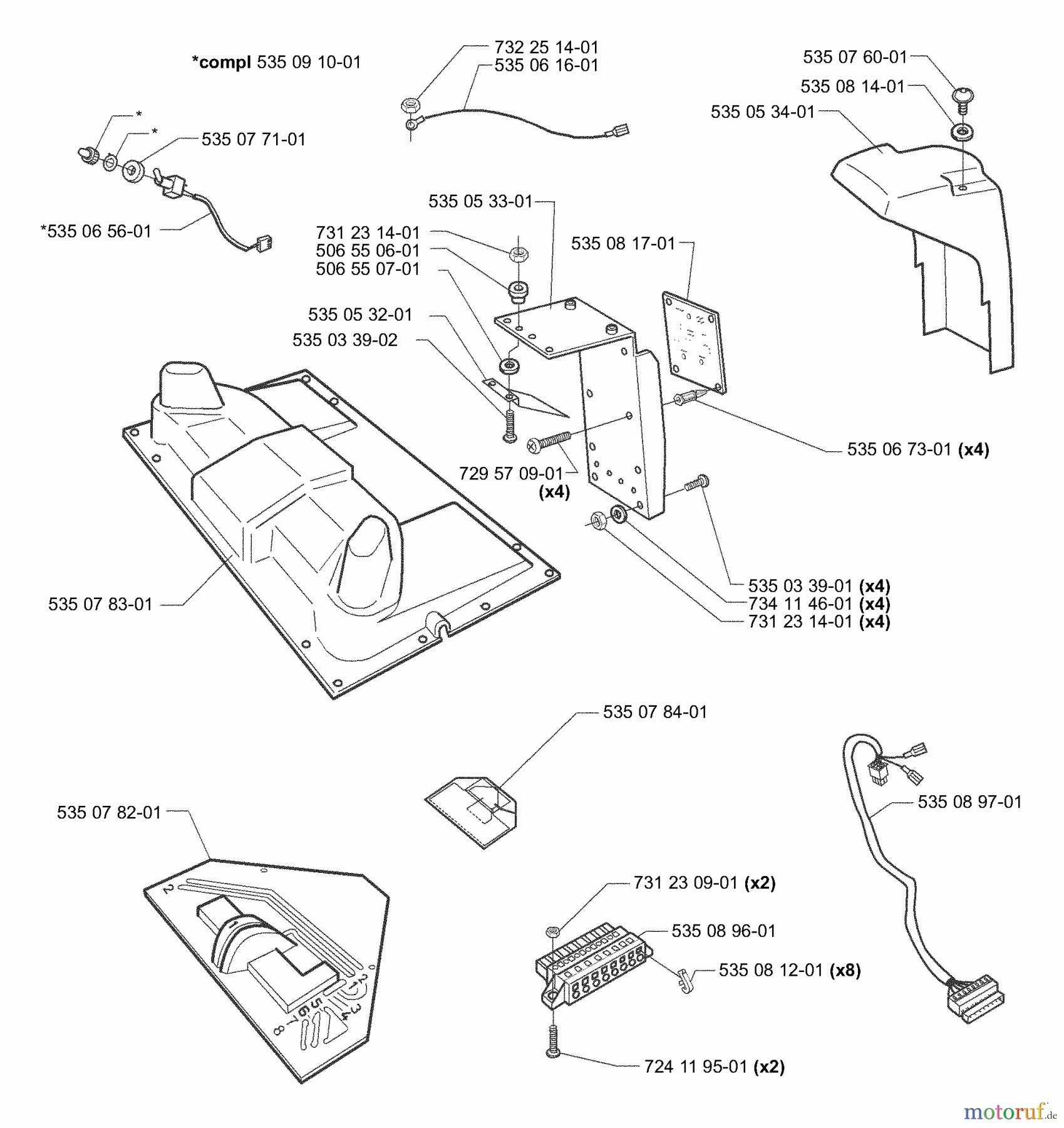  Husqvarna Automower, Mähroboter 953532201 - Husqvarna Auto Mower (2003-04 & After) Charging Station - Type B