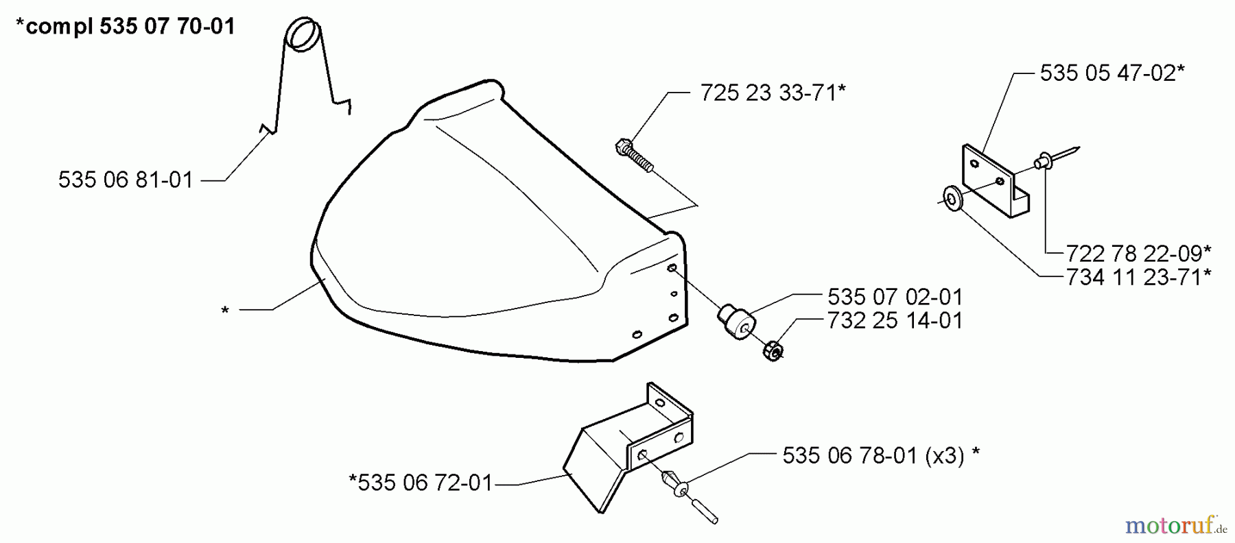  Husqvarna Automower, Mähroboter Husqvarna Auto Mower (1999-02 to 2000-01) Rear Door Assembly