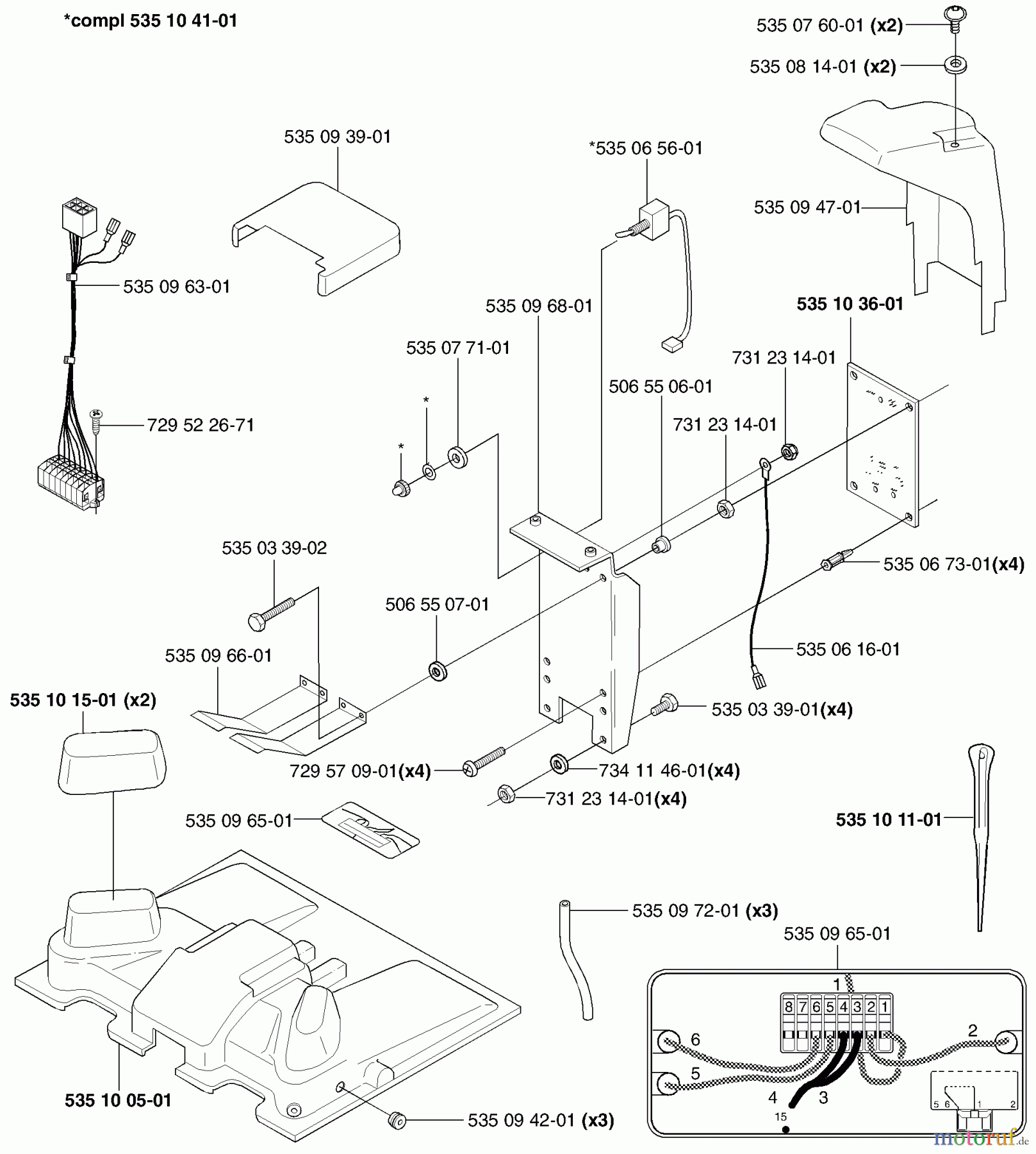  Husqvarna Automower, Mähroboter Husqvarna Auto Mower (2002-02 to 2002-12) Charging Station