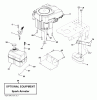 Husqvarna CTH 192 (96061030900) - Lawn Tractor (2010-12 & After) Spareparts ENGINE