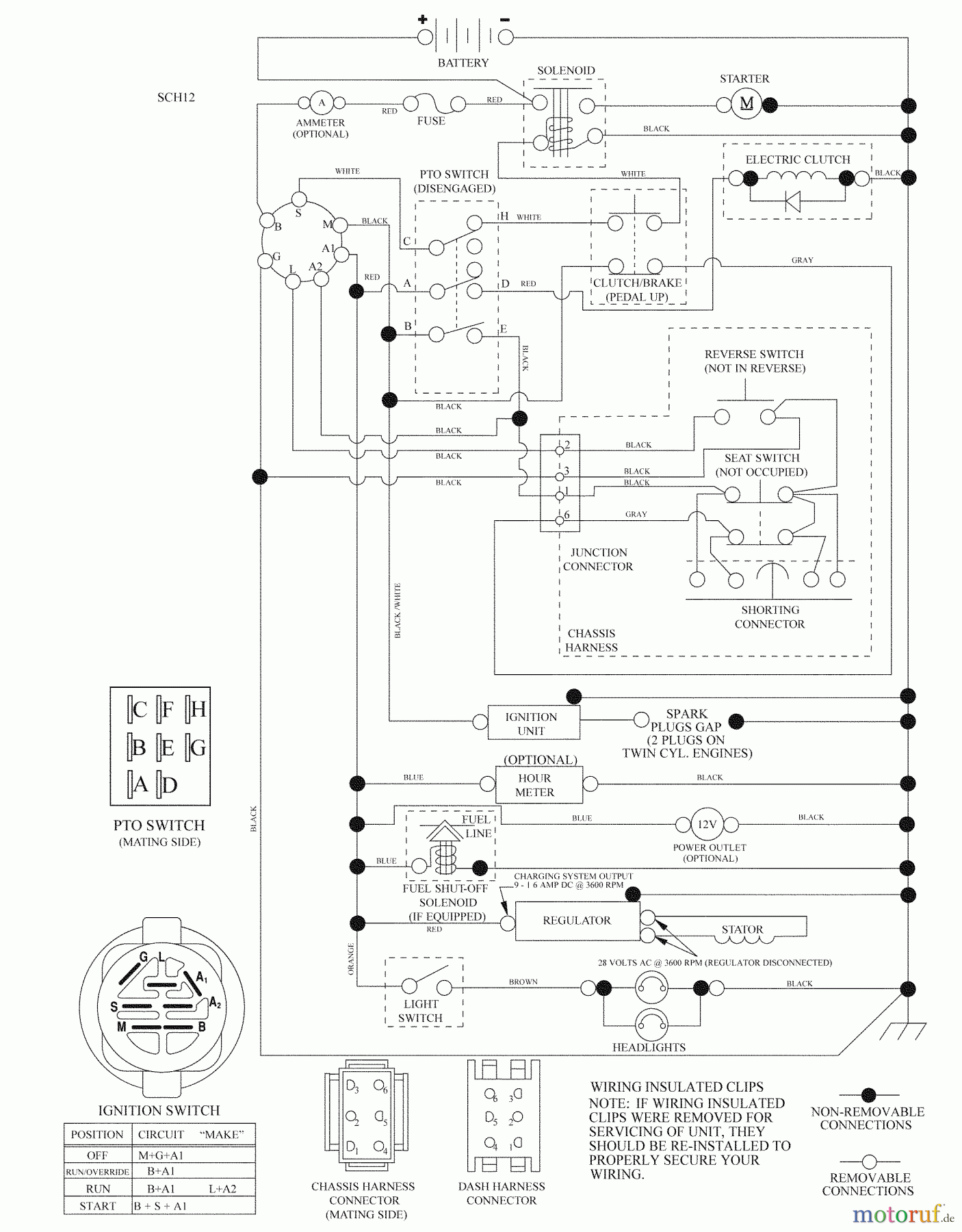  Husqvarna Rasen und Garten Traktoren LGT 2554 (96045001500) - Husqvarna Lawn Tractor (2009-01 & After) Schematic