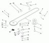 Husqvarna LR 110 (954001232C) - Lawn Tractor (1995-08 & After) Spareparts Ground Drive