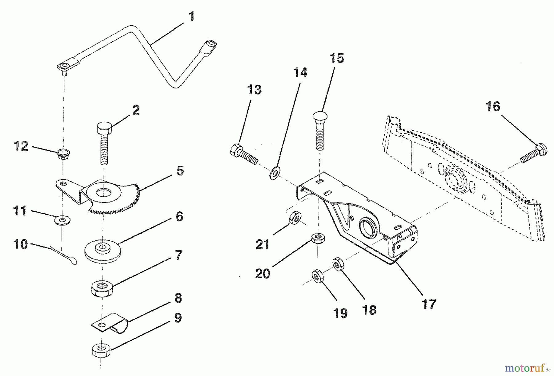  Husqvarna Rasen und Garten Traktoren LR 120 (954000582) (HU1236C) - Husqvarna Lawn Tractor (1993-01 & After) Sector Gear