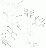 Husqvarna LT 120 (954140002A) - Lawn Tractor (1996-12 & After) Spareparts Seat Assembly