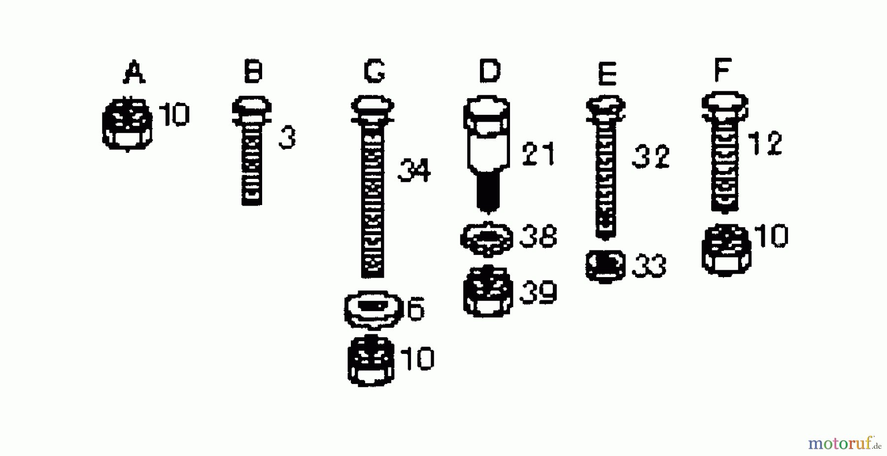  Husqvarna Rasen und Garten Traktoren LT 125 (H12538C) - Husqvarna Lawn Tractor (1991-06 & After) Hardware (Drive Group)