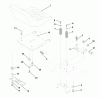 Husqvarna LTH 120 (954140003D) - Lawn Tractor (1998-07 & After) Spareparts Seat Assembly