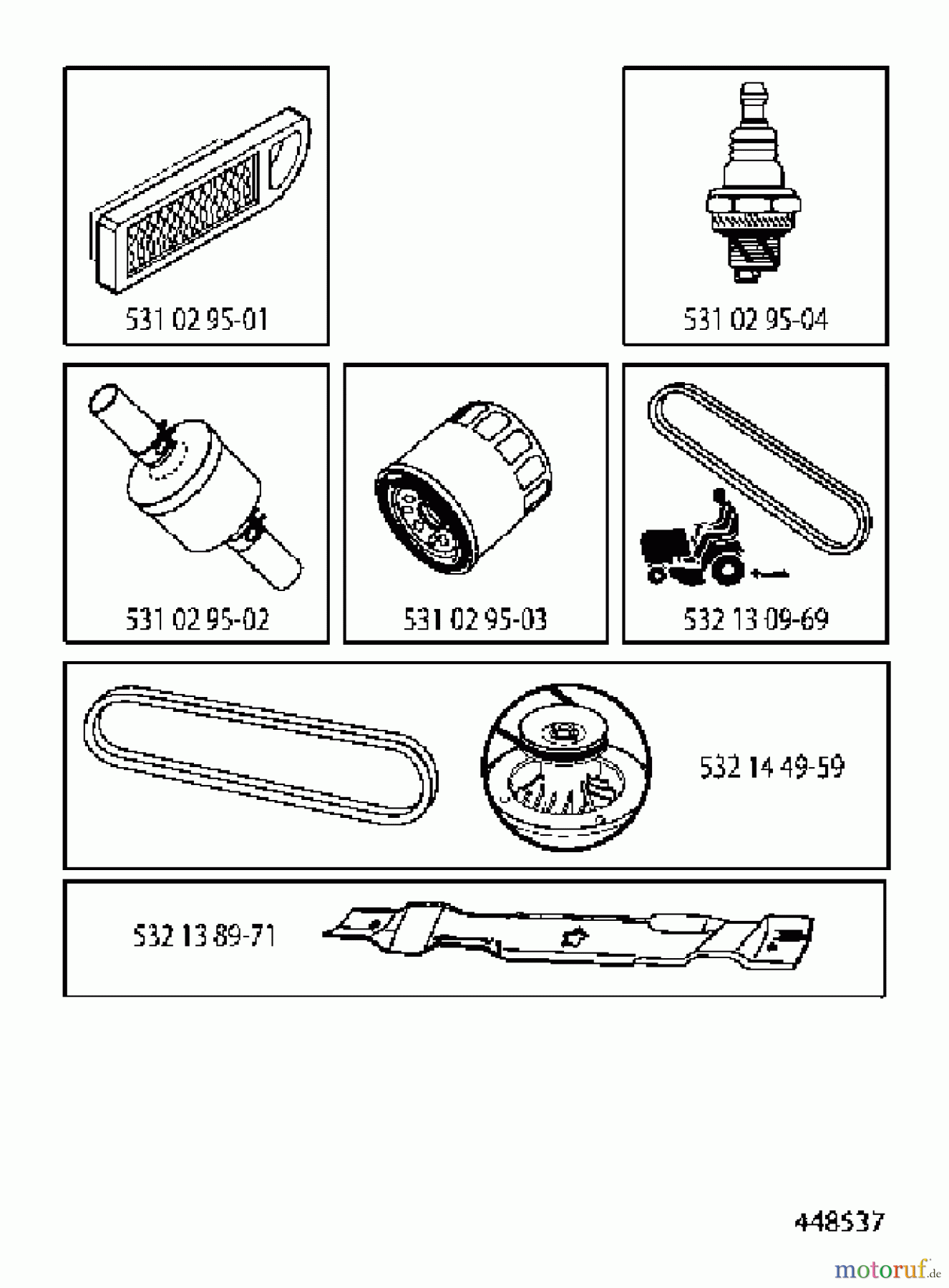  Husqvarna Rasen und Garten Traktoren LTH 174 (96041024501) - Husqvarna Lawn Tractor (2012-05 & After) FREQUENTLY USED PARTS