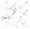 Husqvarna LTH 174 (96041024501) - Lawn Tractor (2012-05 & After) Spareparts MOWER LIFT / DECK LIFT