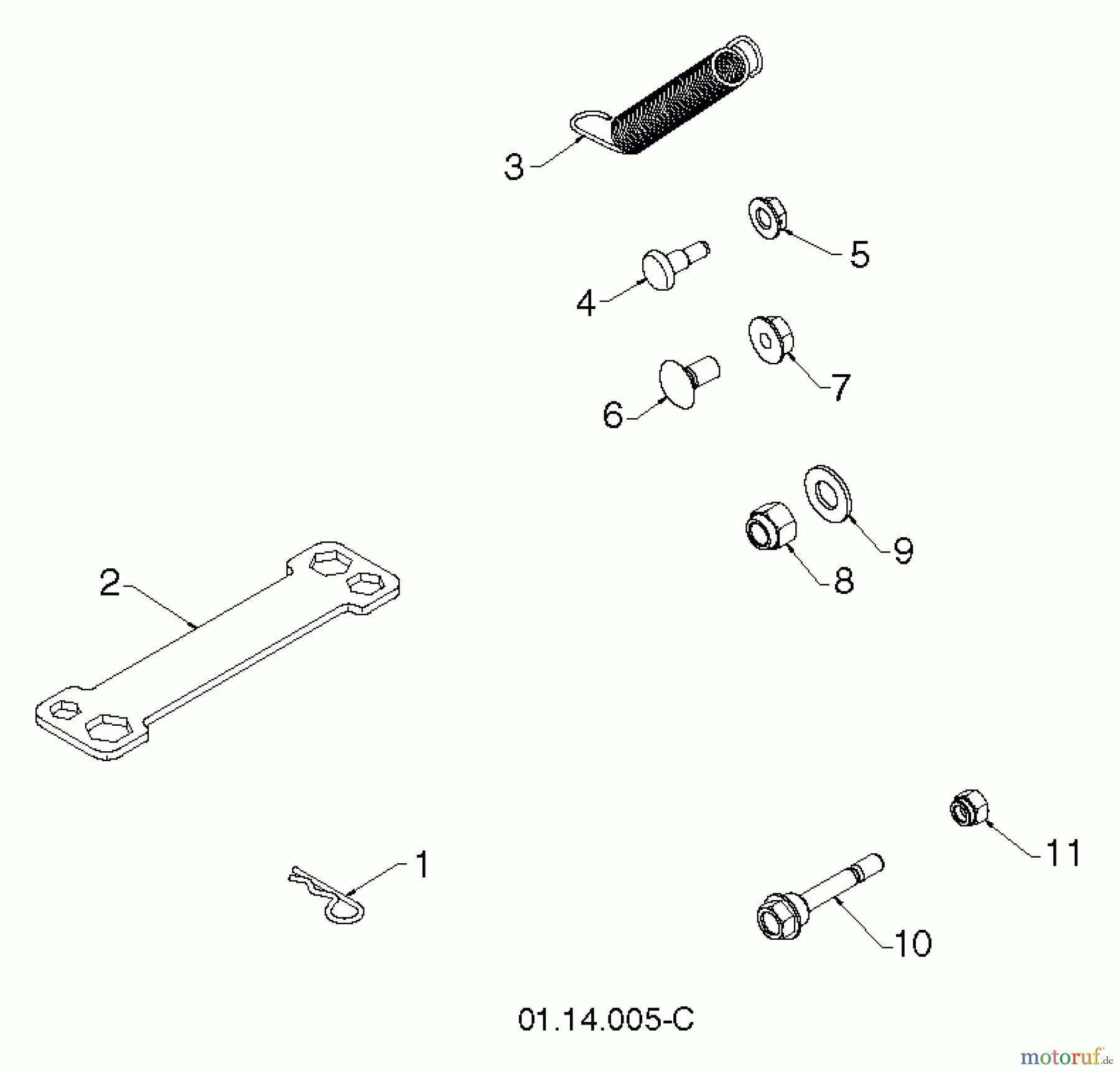  Jonsered Schneefräsen ST 2109 E (96191004005) - Jonsered Snow Thrower (2012-06) ACCESSORIES #2