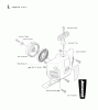 Jonsered GC2236 - String/Brush Trimmer (2008-09) Spareparts STARTER #1