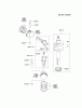 Kawasaki Motoren FA210V - AS02 bis FH641V - DS24 FD590V-AS07 - Kawasaki FD590V 4-Stroke Engine Spareparts PISTON/CRANKSHAFT