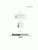 Kawasaki Motoren FA210V - AS02 bis FH641V - DS24 FD731V-AS06 - Kawasaki FD731V 4-Stroke Engine Spareparts LABEL