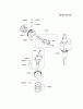 Kawasaki Motoren FA210V - AS02 bis FH641V - DS24 FD731V-BS01 - Kawasaki FD731V 4-Stroke Engine Spareparts PISTON/CRANKSHAFT