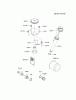 Kawasaki Motoren FA210V - AS02 bis FH641V - DS24 FH381V-AS30 - Kawasaki FH381V 4-Stroke Engine Spareparts LUBRICATION-EQUIPMENT