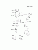 Kawasaki Motoren FA210V - AS02 bis FH641V - DS24 FH381V-AS07 - Kawasaki FH381V 4-Stroke Engine Spareparts LUBRICATION-EQUIPMENT