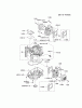 Kawasaki Motoren FA210V - AS02 bis FH641V - DS24 FH381V-AS10 - Kawasaki FH381V 4-Stroke Engine Spareparts CYLINDER/CRANKCASE