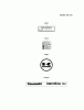 Kawasaki Motoren FA210V - AS02 bis FH641V - DS24 FH381V-BS27 - Kawasaki FH381V 4-Stroke Engine Spareparts LABEL