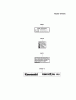 Kawasaki Motoren FA210V - AS02 bis FH641V - DS24 FH381V-CS28 - Kawasaki FH381V 4-Stroke Engine Spareparts LABEL