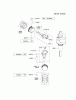 Kawasaki Motoren FA210V - AS02 bis FH641V - DS24 FH381V-DS03 - Kawasaki FH381V 4-Stroke Engine Spareparts PISTON/CRANKSHAFT