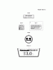 Kawasaki Motoren FA210V - AS02 bis FH641V - DS24 FH381V-DS11 - Kawasaki FH381V 4-Stroke Engine Spareparts LABEL