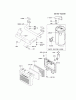 Kawasaki Motoren FA210V - AS02 bis FH641V - DS24 FH381V-DS12 - Kawasaki FH381V 4-Stroke Engine Spareparts AIR-FILTER/MUFFLER