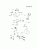 Kawasaki Motoren FA210V - AS02 bis FH641V - DS24 FH381V-CS23 - Kawasaki FH381V 4-Stroke Engine Spareparts LUBRICATION-EQUIPMENT