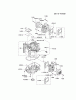 Kawasaki Motoren FA210V - AS02 bis FH641V - DS24 FH381V-AS11 - Kawasaki FH381V 4-Stroke Engine Spareparts CYLINDER/CRANKCASE