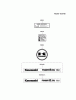 Kawasaki Motoren FA210V - AS02 bis FH641V - DS24 FH430V-AS36 - Kawasaki FH430V 4-Stroke Engine Spareparts LABEL