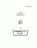 Kawasaki Motoren FA210V - AS02 bis FH641V - DS24 FH430V-BS11 - Kawasaki FH430V 4-Stroke Engine Spareparts LABEL