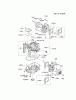 Kawasaki Motoren FA210V - AS02 bis FH641V - DS24 FH381V-AS21 - Kawasaki FH381V 4-Stroke Engine Spareparts CYLINDER/CRANKCASE