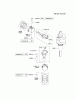 Kawasaki Motoren FA210V - AS02 bis FH641V - DS24 FH381V-CS08 - Kawasaki FH381V 4-Stroke Engine Spareparts PISTON/CRANKSHAFT