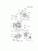 Kawasaki Motoren FA210V - AS02 bis FH641V - DS24 FH430V-DS08 - Kawasaki FH430V 4-Stroke Engine Spareparts CYLINDER/CRANKCASE